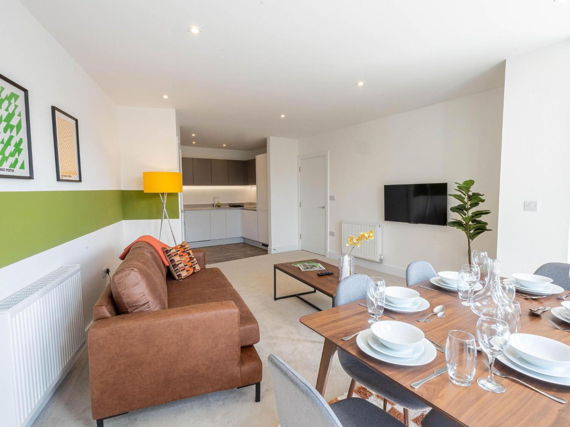 Modern Apartments With Balcony In Merton Near Wimbledon By Sojo Stay Mitcham Exterior foto