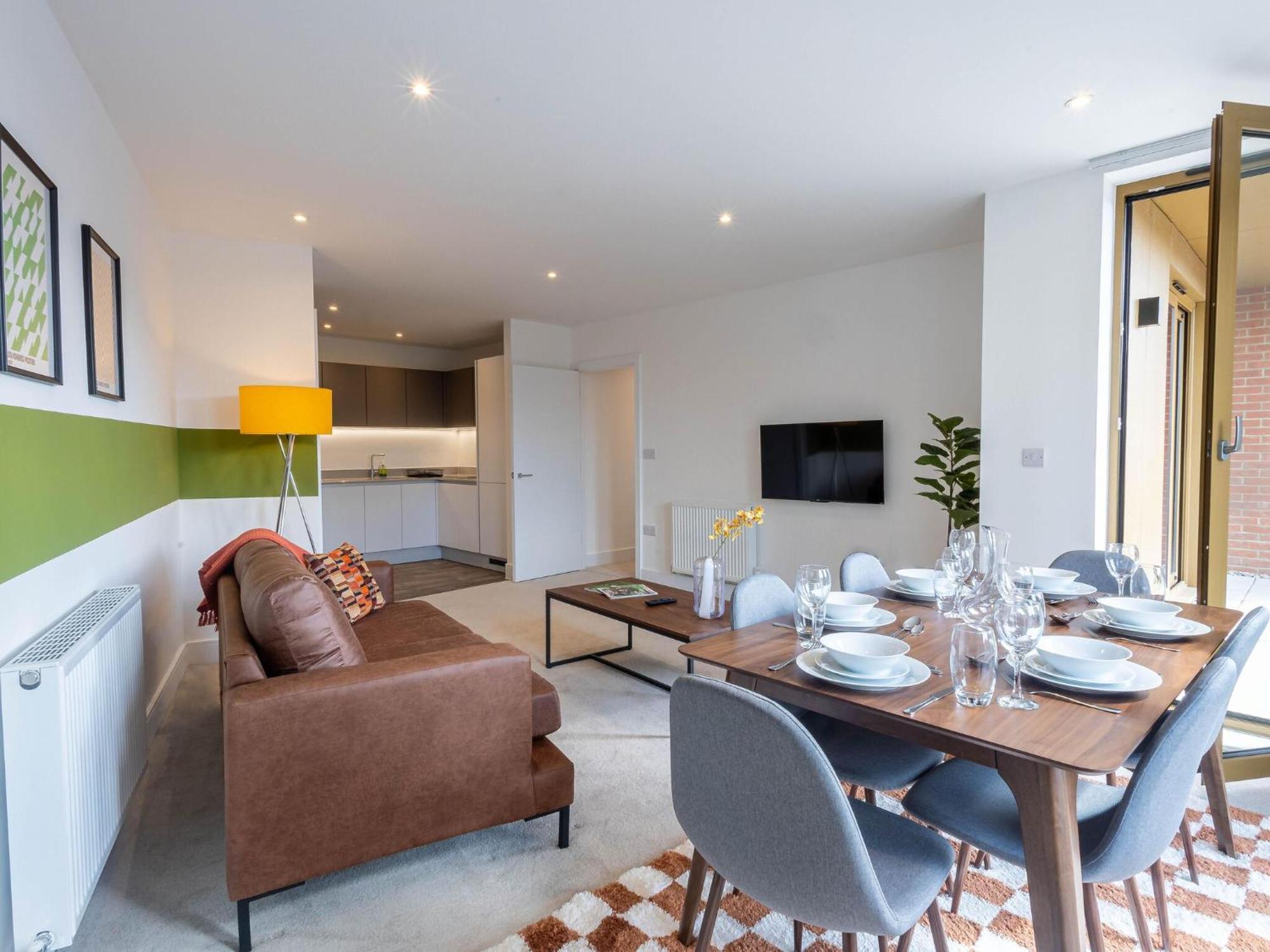 Modern Apartments With Balcony In Merton Near Wimbledon By Sojo Stay Mitcham Exterior foto